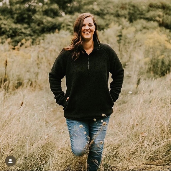 Wooly Doodle Sherpa Jacket - XL - Rose - Picture 4 of 7